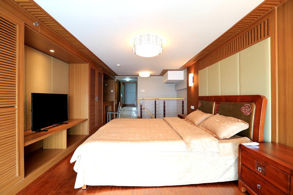 Qingdao Oushenglanting Resort Apartment Kültér fotó