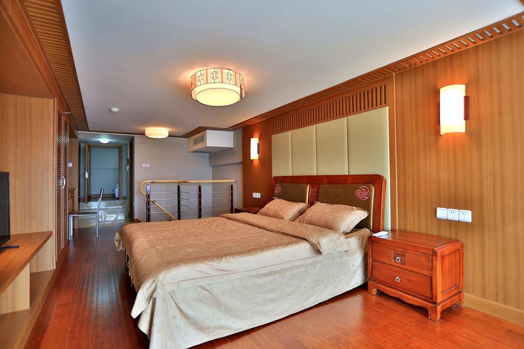 Qingdao Oushenglanting Resort Apartment Kültér fotó