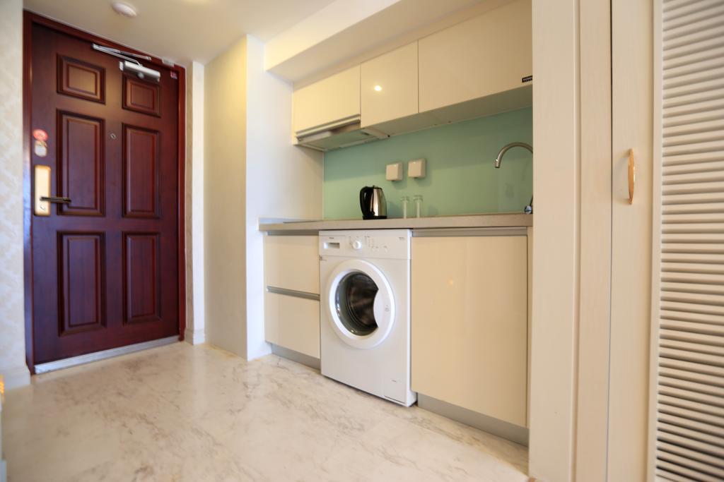 Qingdao Oushenglanting Resort Apartment Kültér fotó