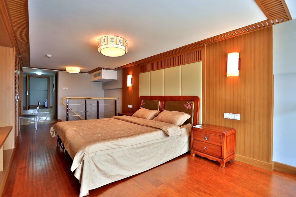 Qingdao Oushenglanting Resort Apartment Kültér fotó